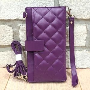Charging Crossbody Bag / Wristlet. NEW